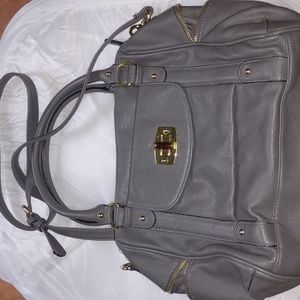 Gray purse